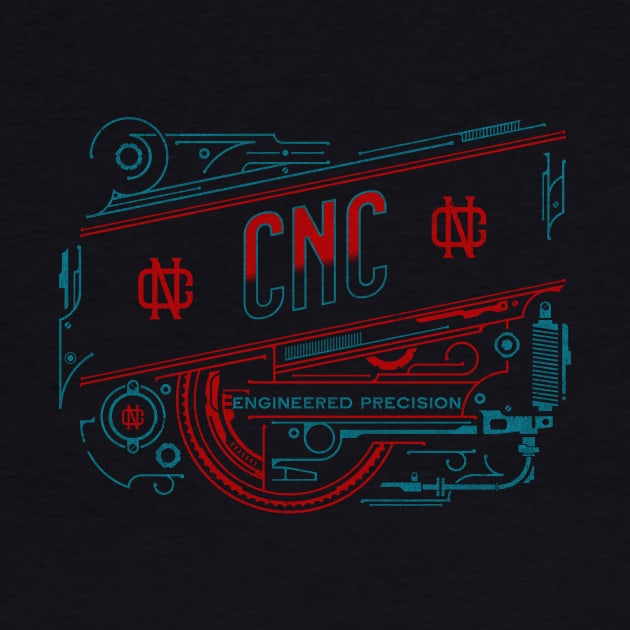 Engineered Precision - CNC operator by Paul Buttermilk 